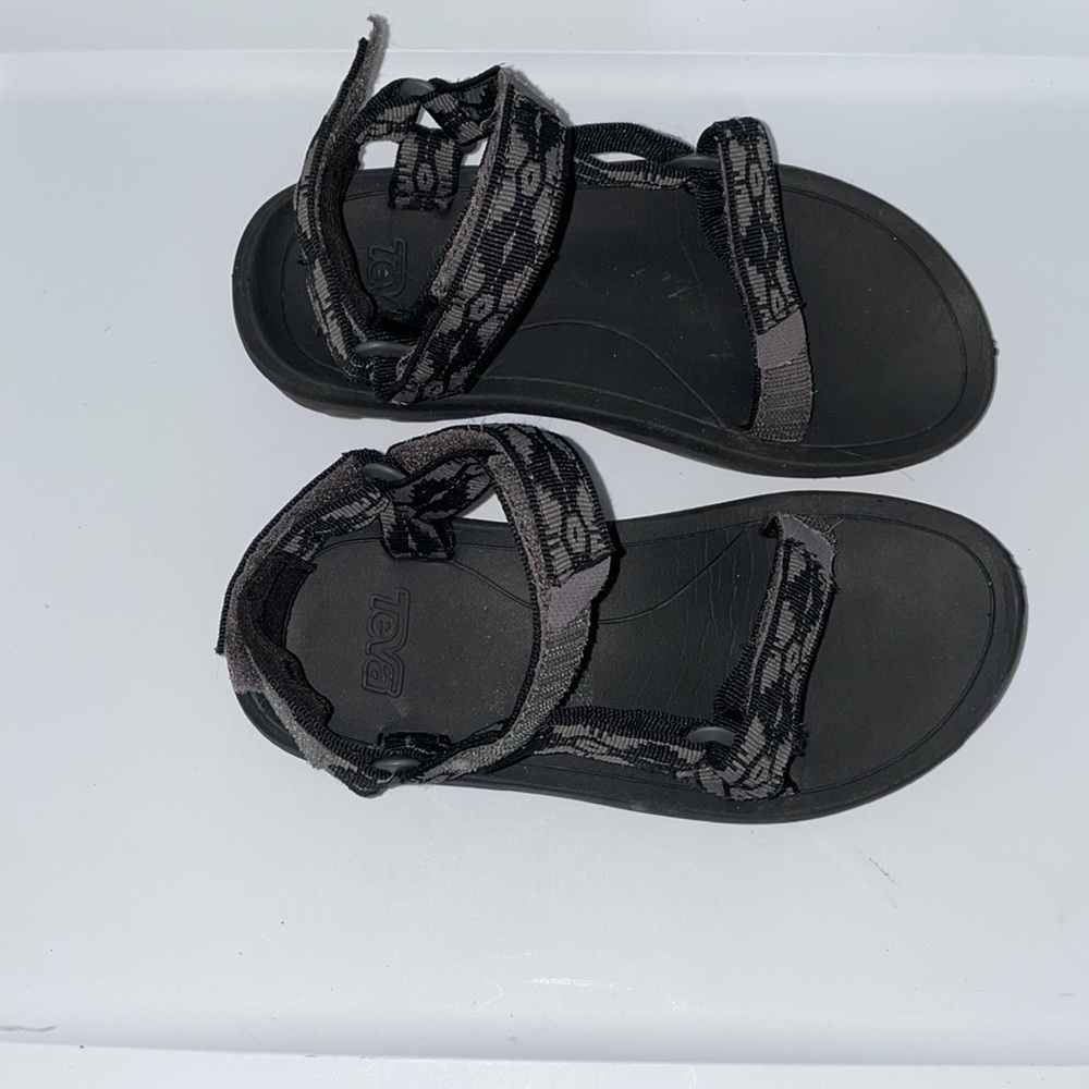 Teva Hurricane Big Kids Size 2 Lightweight Outdoor Sandals - Picture 3 of 6